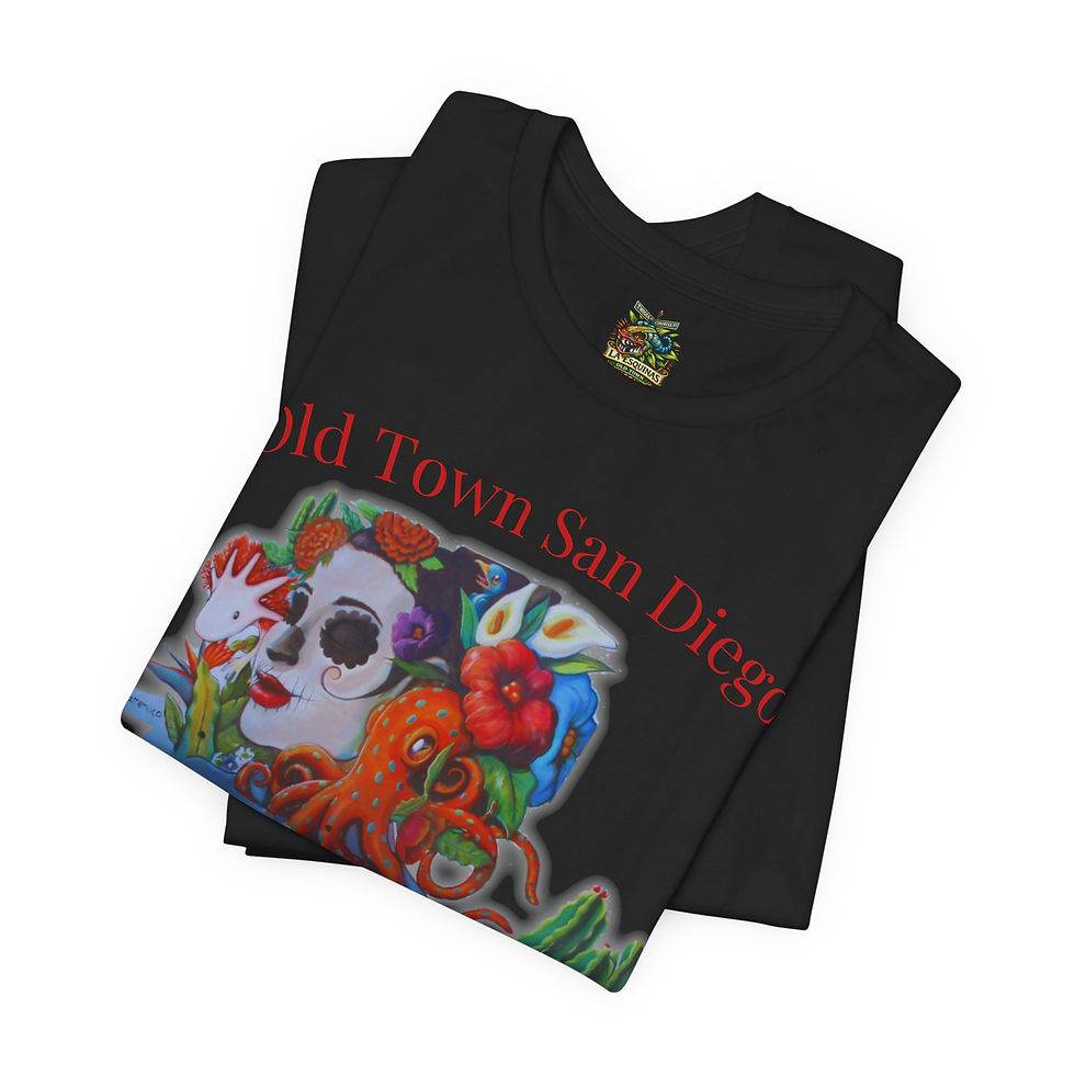 Thumbnail: Old Town San Diego Mural Collection - Mar de Flores Edition IV T‑Shirt