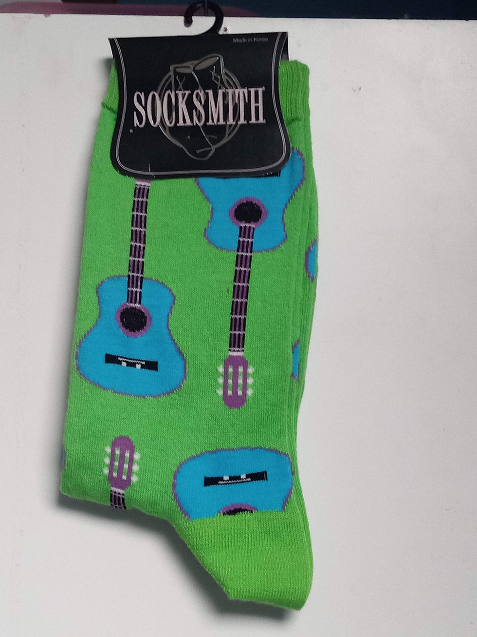 SOCKSMITH ACOUSTIC GUITAR WOMEN'S CREW
