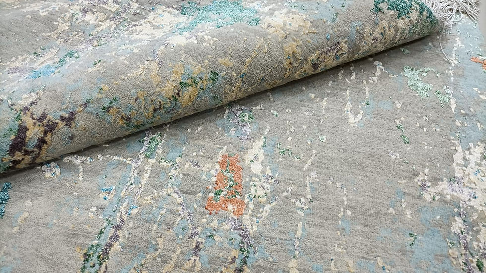Miniature : Tapis moderne saupoudré| 5'-8"x8' pi