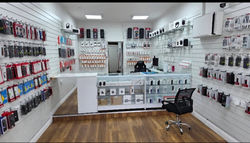 Inside Smart Tech phone repair shop and mobile accessories showroom Selly Oak