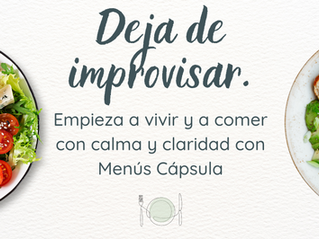 Deja de improvisar tus comidas