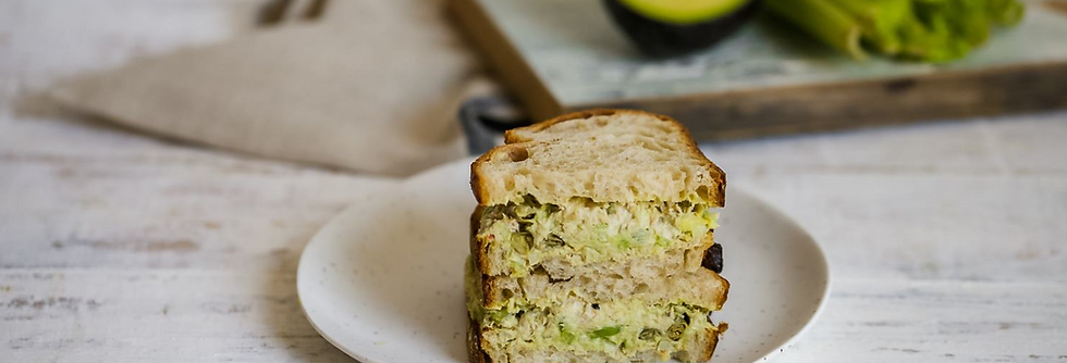 Sándwich de Atún con Aguacate