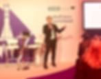 Stuart Bamford on stage
