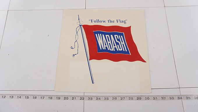 Wabash Railroad Sign