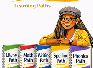 S.T.U.D.E.N.T. Lens Learning Paths for Literacy, Math, Writing, Spelling, Phonics
