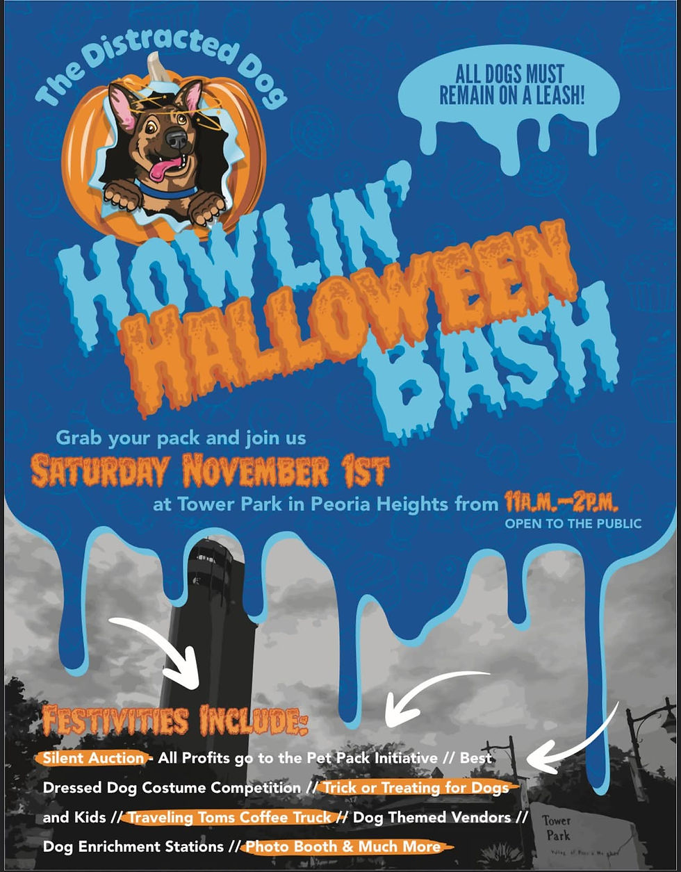 Howling Halloween Bash by Distracted Dog