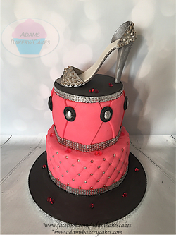 high heel cake