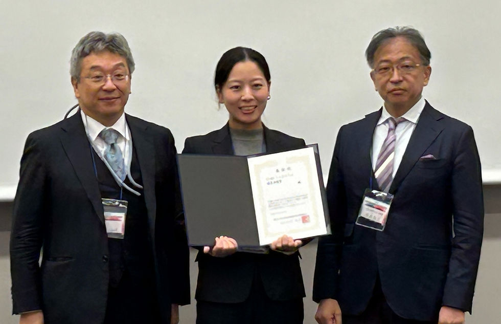 船越早織先生 第29回日本外科病理学会 優秀演題賞受賞