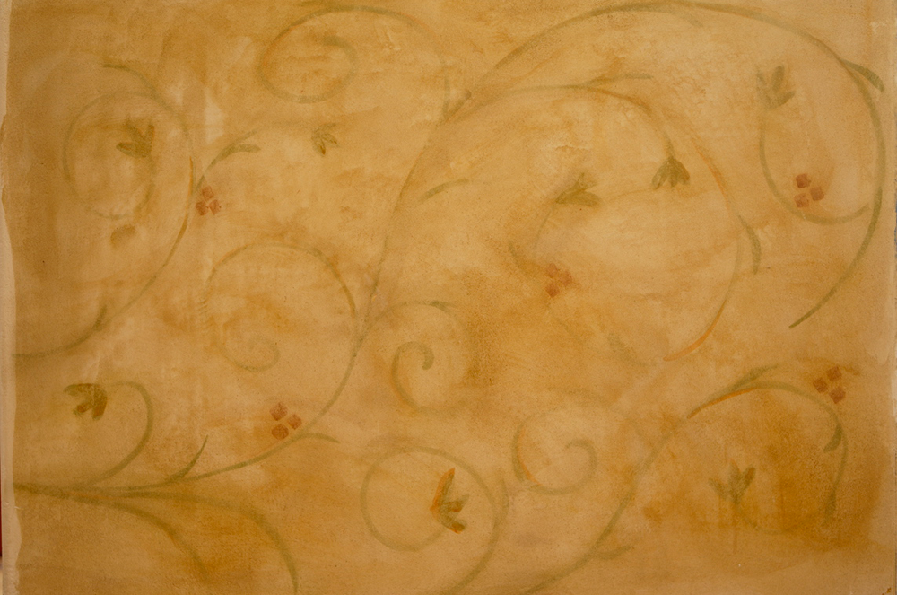 Antiqued Painting