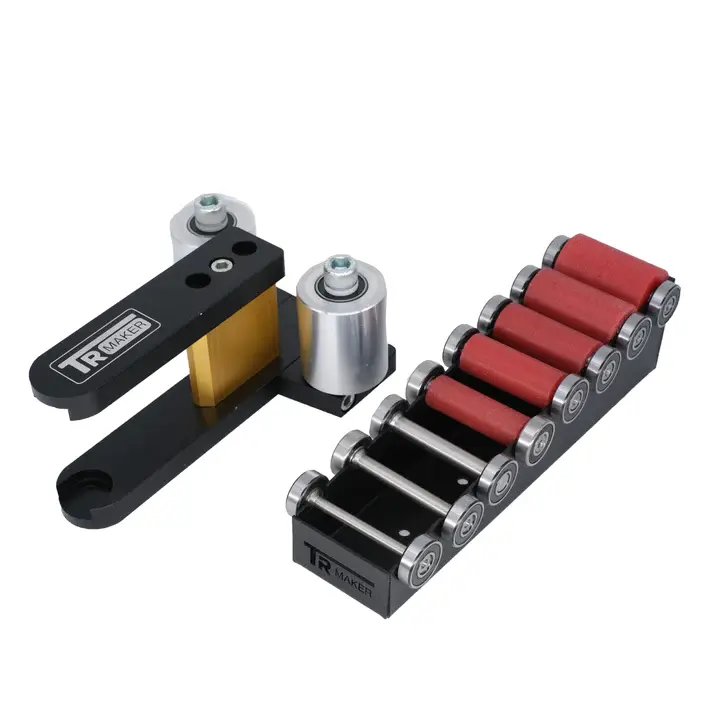 TR Maker 8 Pc. RUBBER/STEEL Small Wheel Set + Large 2 Wheel Compression Holder