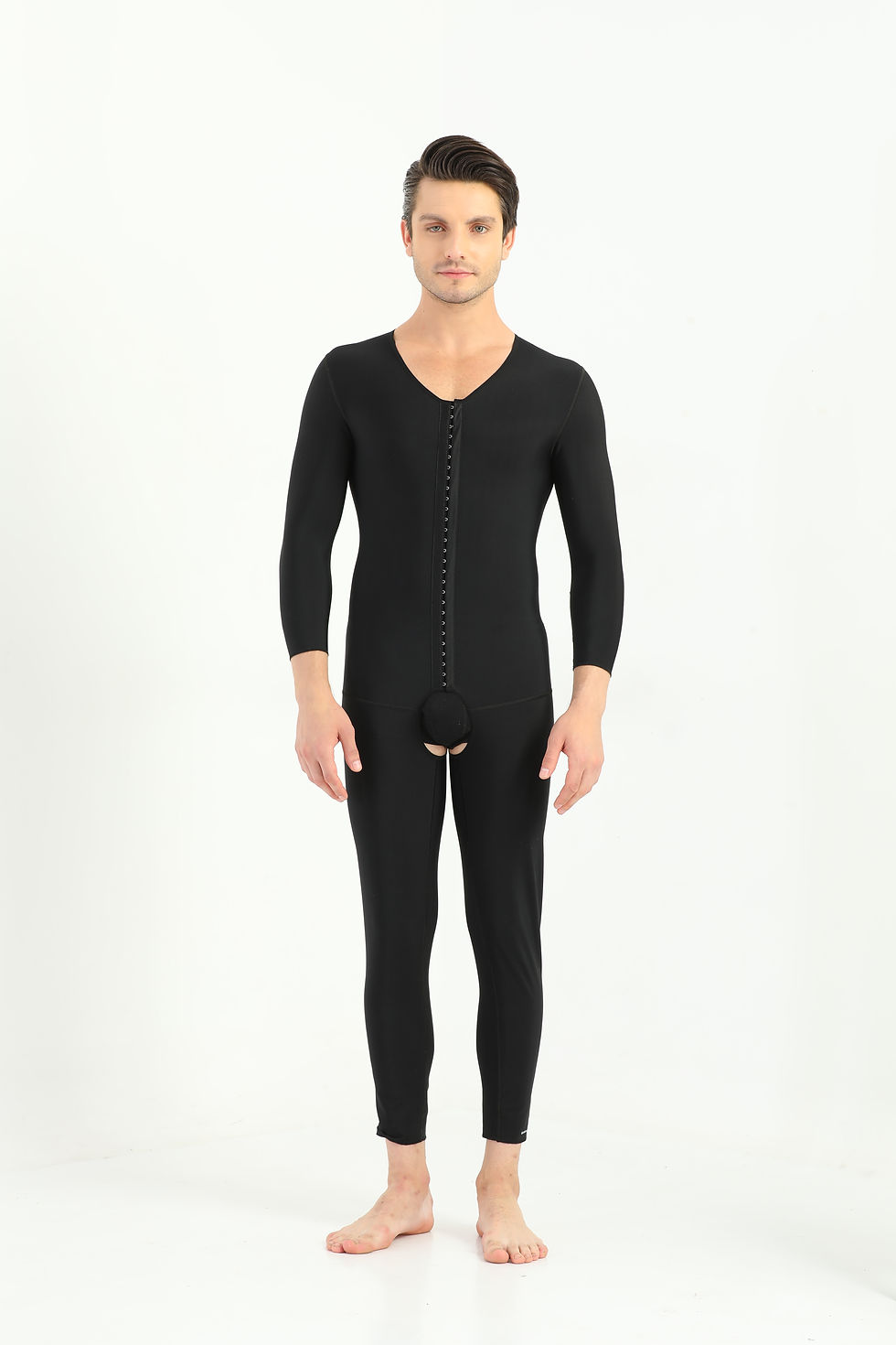 الصورة المصغرة: LP 340 Post - Surgical Compression Bodysuit / Male Thigh High
