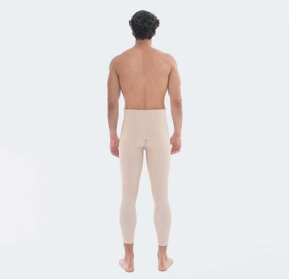 الصورة المصغرة: LP 350 Abdominal Post - Surgical Girdle Male Ankle Length
