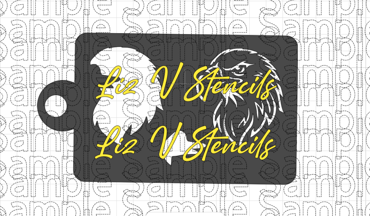Eagle Combo Stencil