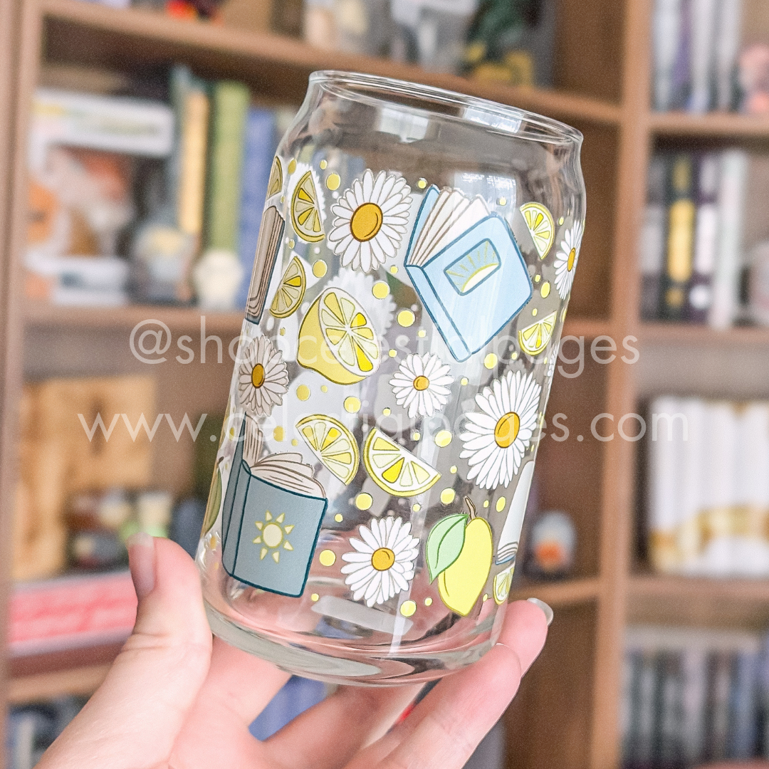 Lemonade Books Glass