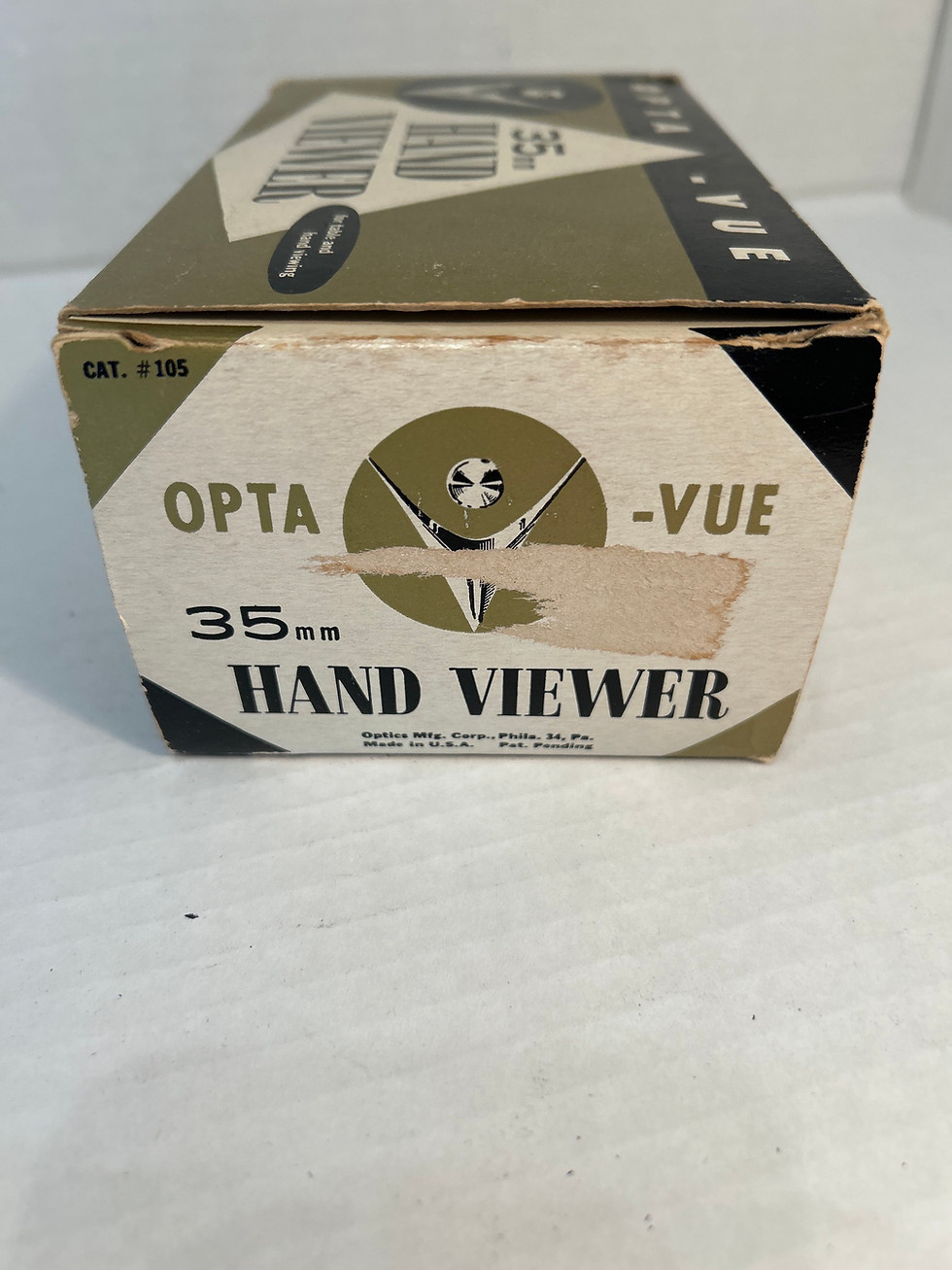 Thumbnail: Vintage Optavue (Opta-Vue) 35mm hand viewer in original box