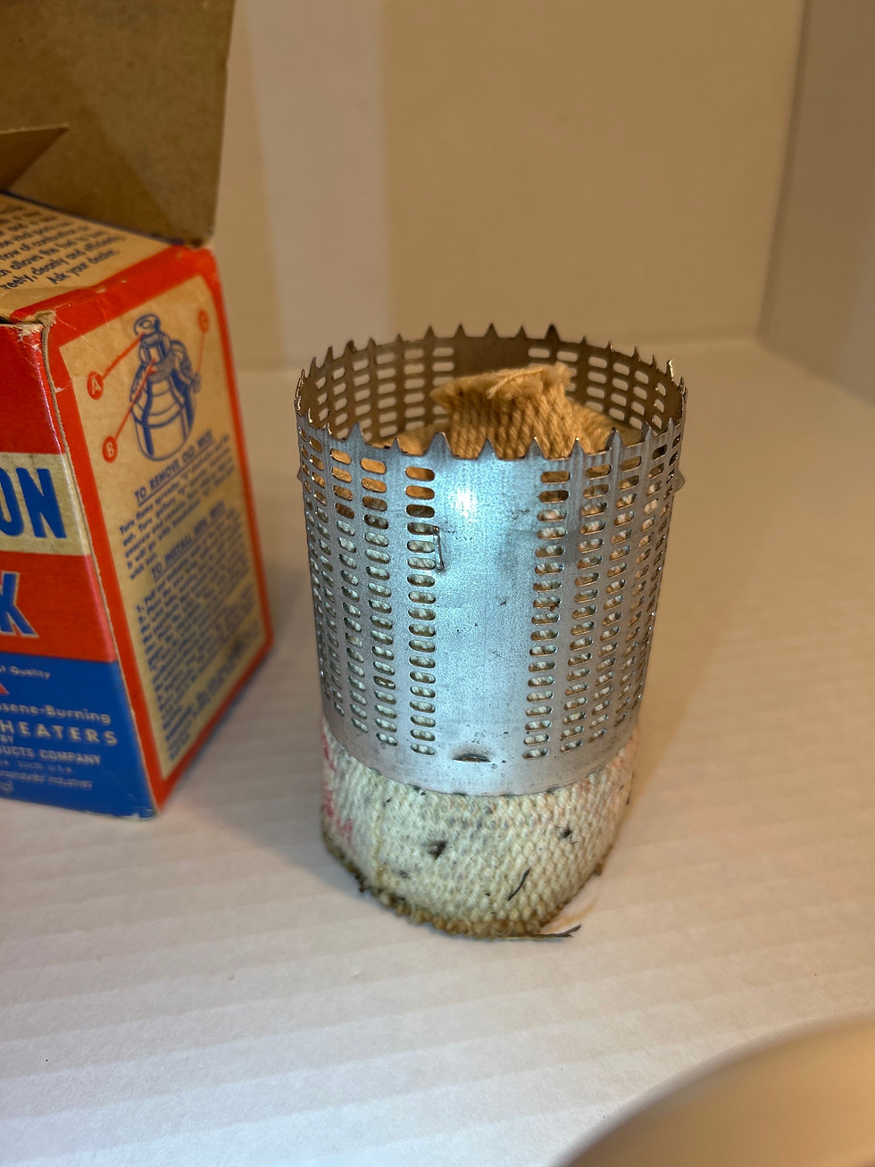 Thumbnail: Vintage Original Perfection Stove Co. No. 500 Oil Kerosene Heater Wick in box