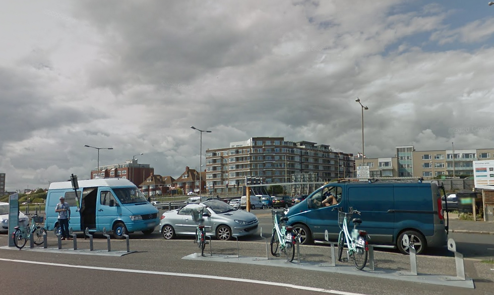 campervan park up town