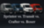 Sprinter vs transit vs crafter vs boxer vs master vs daily