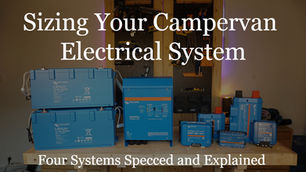 campervan electrical system sizing article header image
