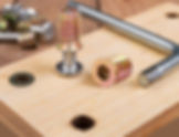 wood insert nut