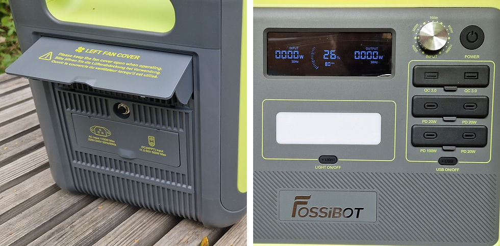 fossibot f2400 component labels detail