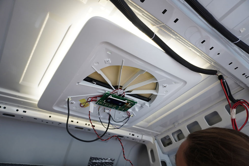 dometic fantastic breathe installed and powered