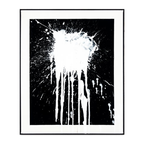 Punch painting no. 9, 2024, Punch painting by Joseph Sakoilsky