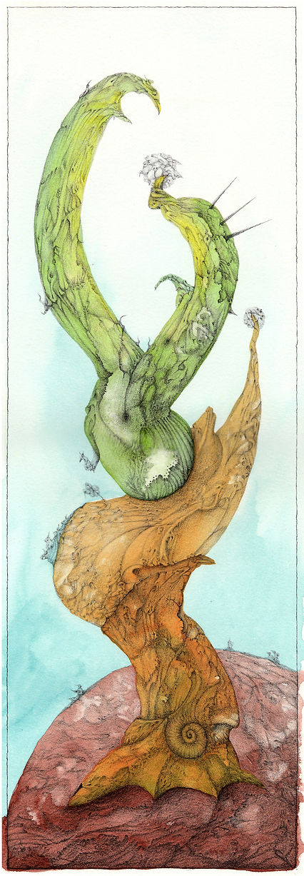 Giovanni Gambasin, La Chiocciola - Fossile.jpg