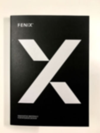 FENIX sample card - 28 trendy colors