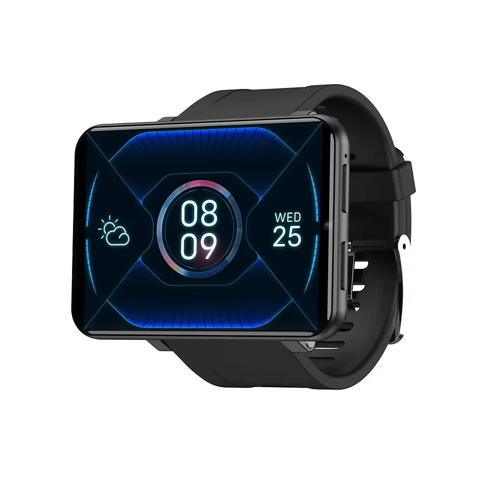 Miniatura: Rainbuvvy DM100 4G LTE Smart Watch Android 7.1 3GB RAM 32GB ROM 5MP Camera IPS