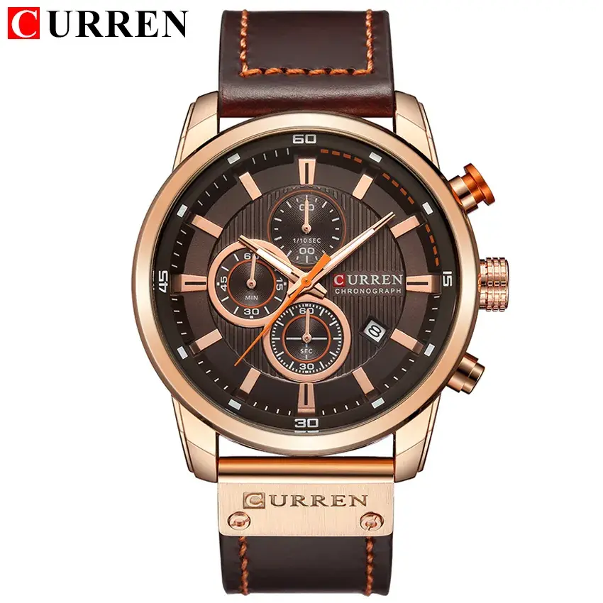 Miniatura: CURREN Fashion Date Quartz Men Watches Top Brand Luxury Male Clock