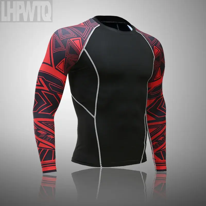 Thumbnail: Men's MMA Compression Training Set – Long Sleeve & Leggings