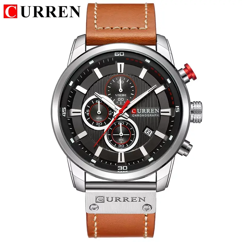 Thumbnail: CURREN Fashion Date Quartz Men Watch