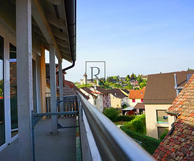 Beinahe ein Steinwurf vom Rhein entfernt