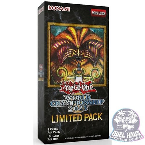 遊戯王 WORLD CHAMPIONSHIP 2025【2BOX】 Yu-Gi-Oh! Limited Pack World Championship 2025 Box | Duel Haus Cards