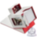 Mage Tech Commander Deck Box (White/Red)