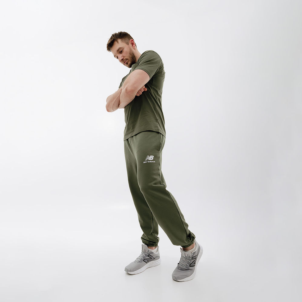 Штани New Balance Essentials Stacked Logo MP31539DON