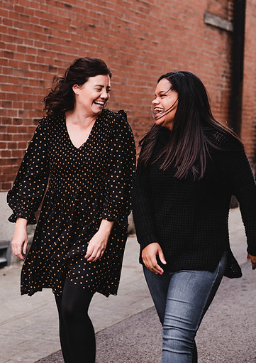 owners of Relax Nail Bar and Salon Davi and Brandy