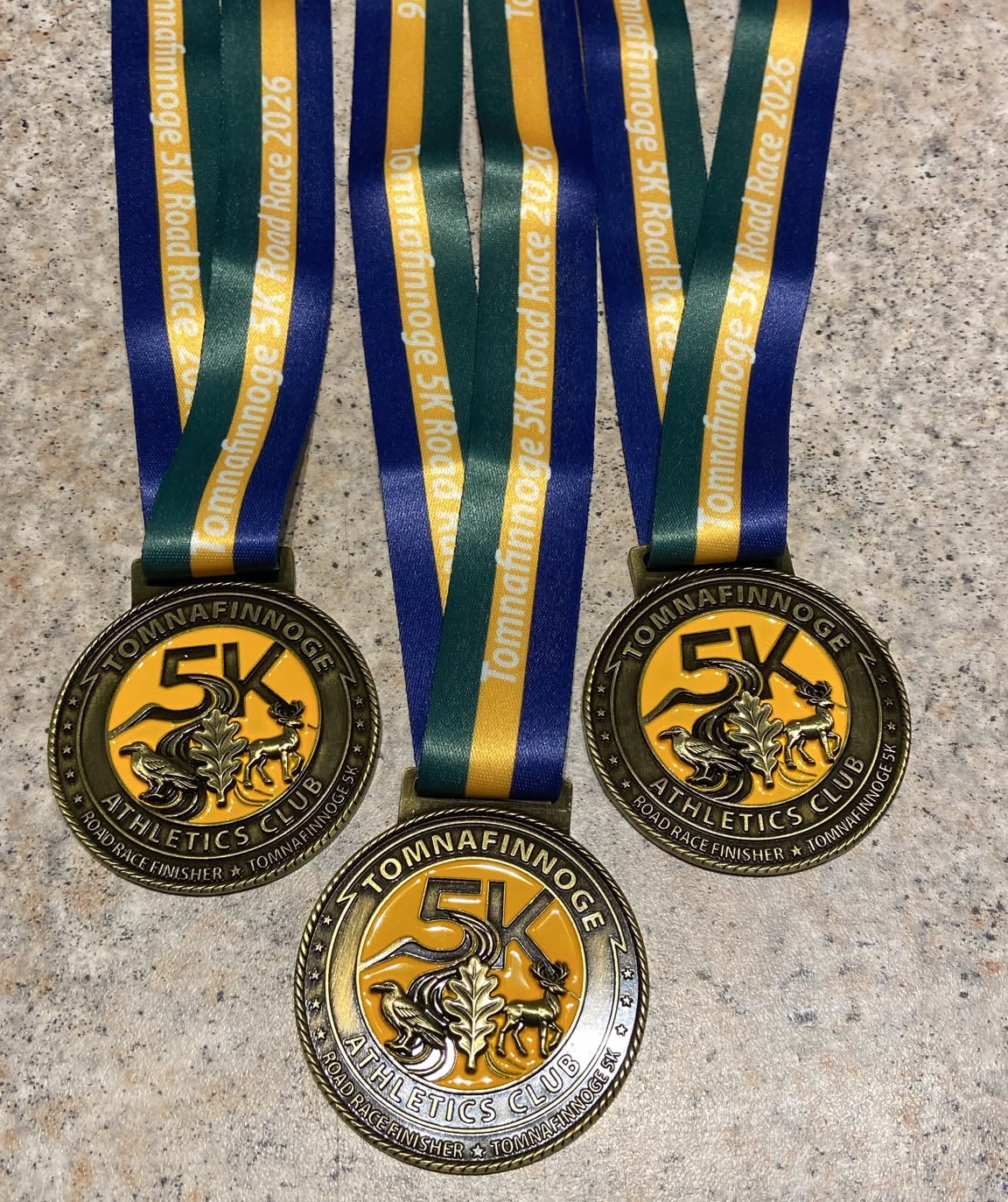 The medals are ready for all participants!