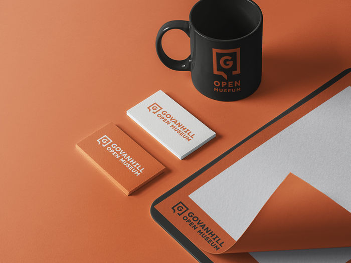 Govanhill Open Museum -logo mockup