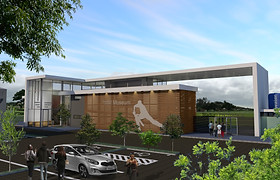 External building render
