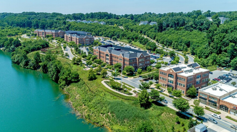 Land Reclamation-Quarry Lake at Greenspring