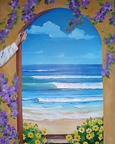San Diego Spring by San Diego Muralist, Helen Hawes