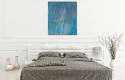 Twilight in Our Eyes white bedroom rendering