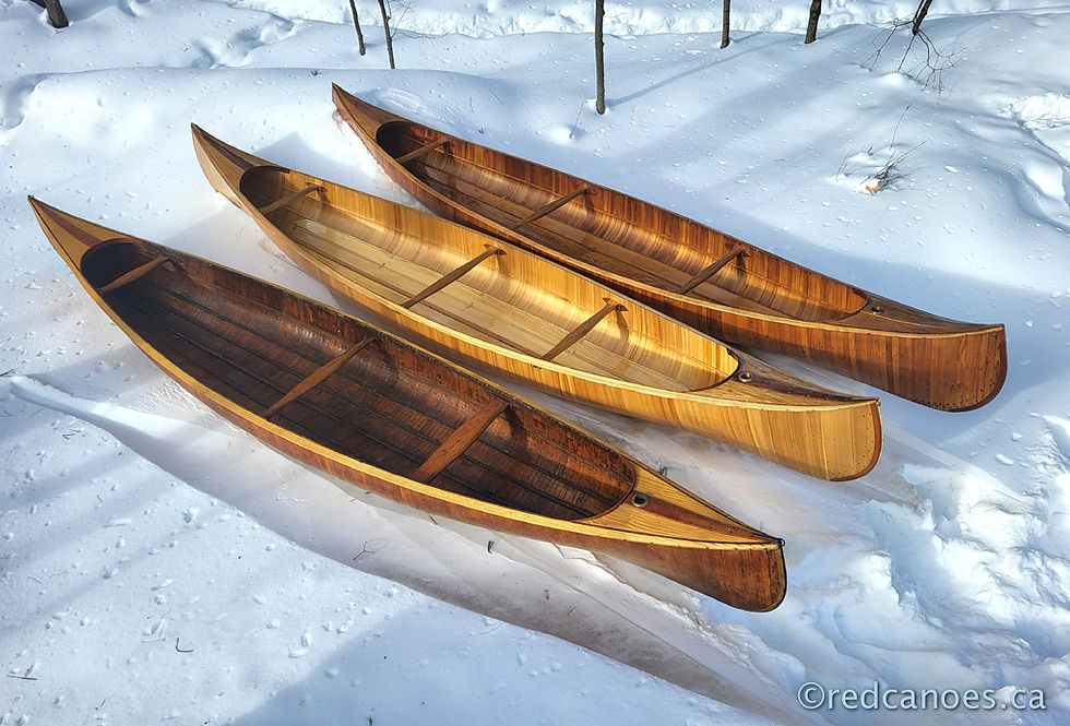 Reid's Cedar Rib Canoe