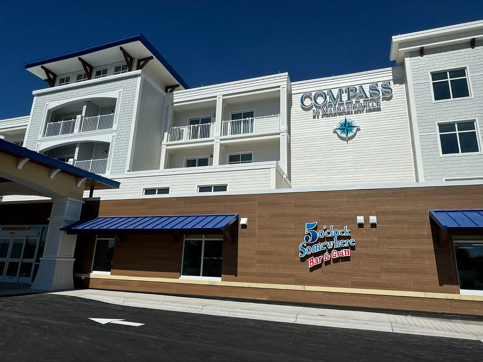 Compass Hotel by Margaritaville Commerical Construction Clean