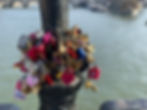 Point des Arts, love lock bridge