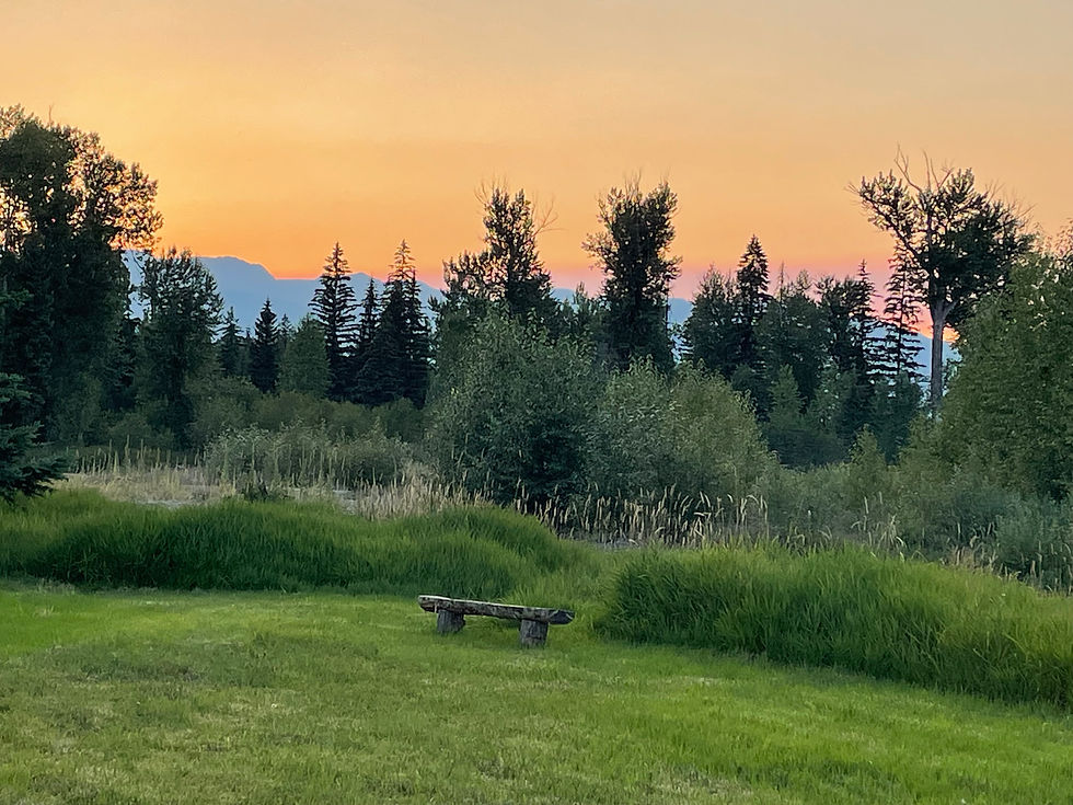 Mission Mountains at wedding venue near Missoula, Montana