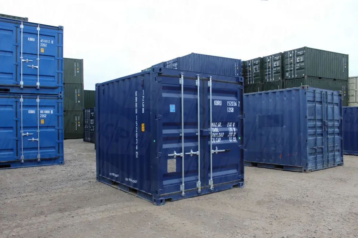10ft x 8ft New Shipping Container (Blue)