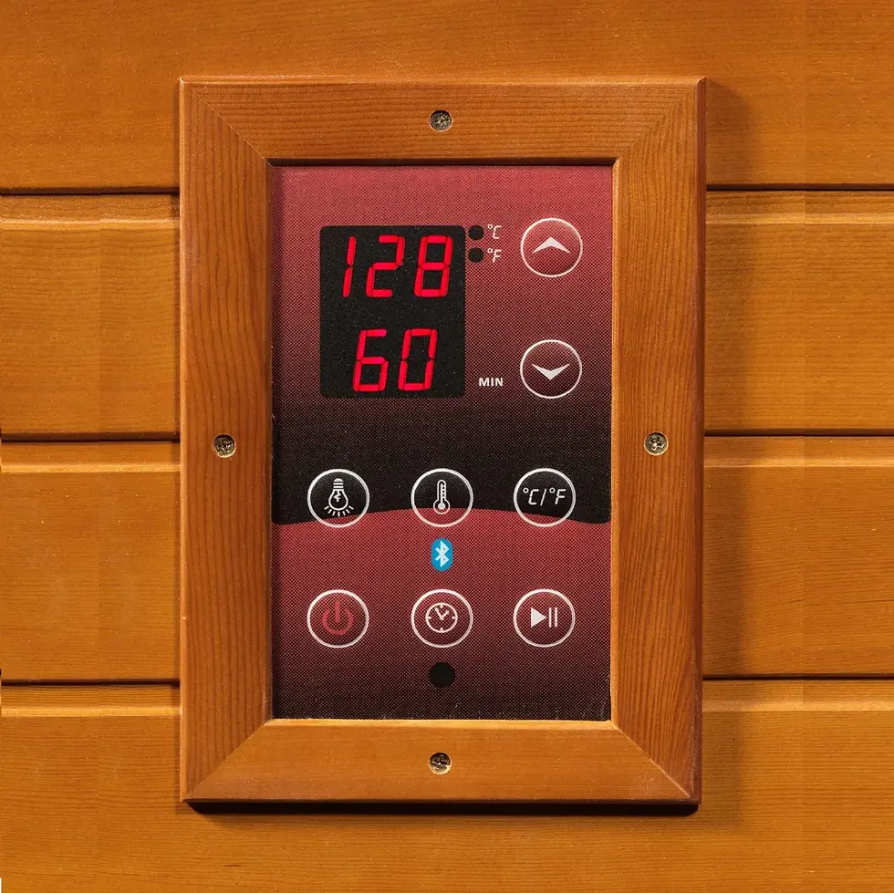 Thumbnail: Dynamic Heming 2-Person Far Infrared Corner Sauna